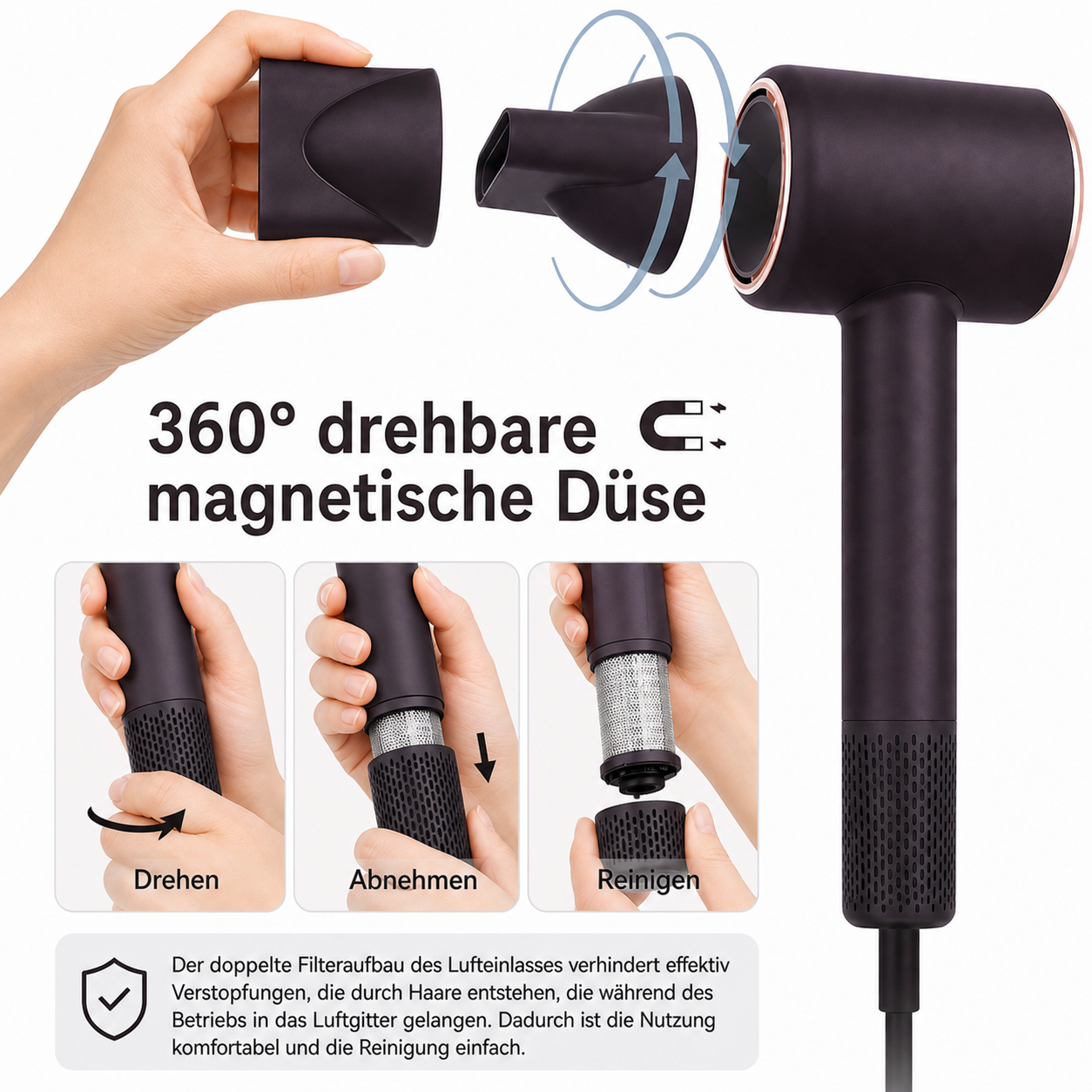 Digitaler Haartrockner