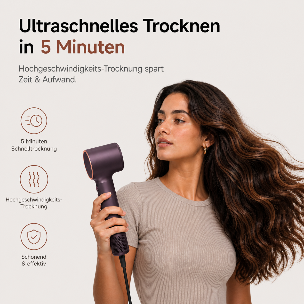 Digitaler Haartrockner